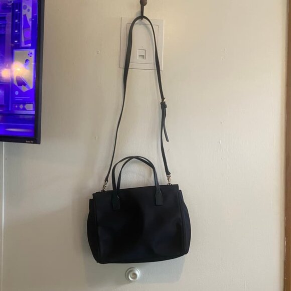 Kate Spade Blake Avenue Loden Nylon Crossbody Handbag Black Purse - Picture 3 of 12